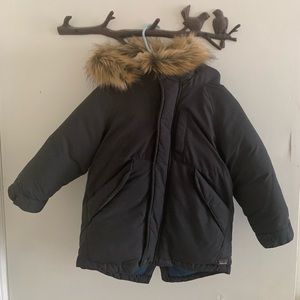 ZARA toddler boy warm winter coat.